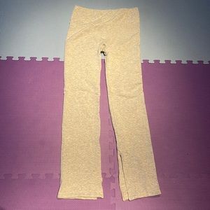 Fabletics high waisted seamless rib pants- L